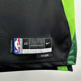 2024-25 CELTICS PORZINGIS #8 Black City Edition Top Quality Hot Pressing NBA Jersey