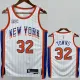 2024-25 KNICKS TOWNS #32 White City Edition Top Quality Hot Pressing NBA Jersey