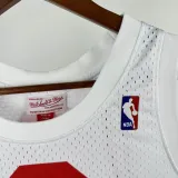 2003-04 76ERS IVERSON #3 White Red Retro Top Quality Hot Pressing NBA Jersey