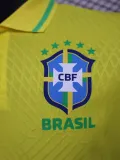 2024-25 Brazil Yellow Special Edition Player Version Soccer Jersey (有领)