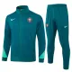2024-25 Portugal Green Jacket Tracksuit #A749