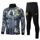 2024-25 Brazil Black Jacket Tracksuit #A808(喷墨)