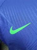2024-25 Brazil Blue Special Edition Player Version Soccer Jersey (有领)
