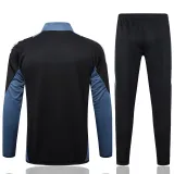 2024-25 Man Utd Black Jacket Tracksuit #A796