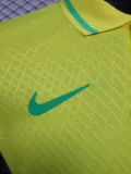2024-25 Brazil Yellow Special Edition Player Version Soccer Jersey (有领)