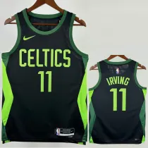 2024-25 CELTICS IRVING #11 Black City Edition Top Quality Hot Pressing NBA Jersey