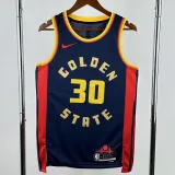 2024-25 WARRIORS CURRY #30 Royal blue City Edition Top Quality Hot Pressing NBA Jersey