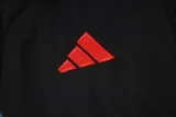 2024-25 Man Utd Black Jacket Tracksuit #A796