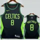 2024-25 CELTICS PORZINGIS #8 Black City Edition Top Quality Hot Pressing NBA Jersey