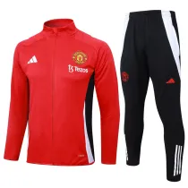 2024-25 Man Utd Red Jacket Tracksuit #A794