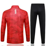 2024-25 Napoli Red Jacket Tracksuit #A812(喷墨)