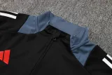 2024-25 Man Utd Black Jacket Tracksuit #A796