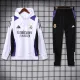 2024-25 RMA White Hoodie Tracksuit (卫衣套装)