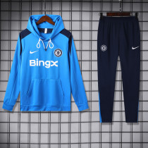 2024-25 CHE Blue Hoodie Tracksuit (卫衣套装)