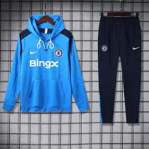 2024-25 CHE Blue Hoodie Tracksuit (卫衣套装)