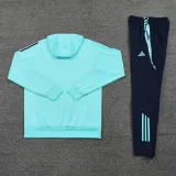 2024-25 RMA Light green Hoodie Tracksuit (卫衣套装)