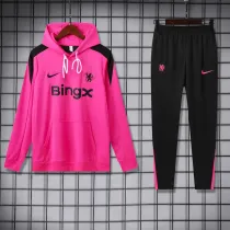 2024-25 CHE Pink Hoodie Tracksuit (卫衣套装)