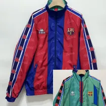 2024-25 BAR Red & Green Retro Double Sided Windbreaker (双面风衣)(刺绣)