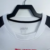 2010-2011 Man Utd Away White Long sleeve Retro soccer jersey (长袖)决赛字