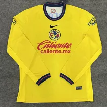 2024-25 Club America Home Long Sleeve Soccer Jersey (长袖)