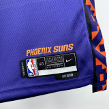 2024-25 SUNS BOOKER #1 Purple City Edition Top Quality Hot Pressing NBA Jersey
