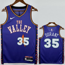 2024-25 SUNS DURANT #35 Purple City Edition Top Quality Hot Pressing NBA Jersey