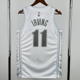 2024-25 Dallas Mavericks IRVING #11 White City Edition Top Quality Hot Pressing NBA Jersey