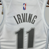 2024-25 Dallas Mavericks IRVING #11 White City Edition Top Quality Hot Pressing NBA Jersey
