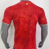 2024-25 Spain Comma Red Special Edition Fans Soccer Jersey