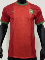 2024-25 Morocco Home Player Version Soccer Jersey