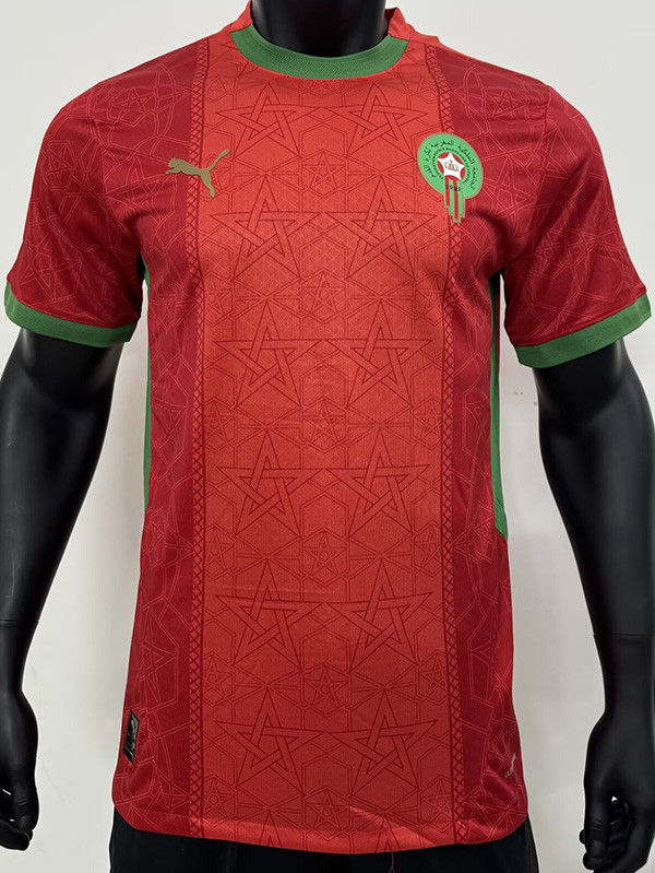 2024-25 Morocco Home Player Version Soccer Jersey