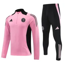 2024-25 Inter Miami Pink Half Pull Tracksuit (半拉链)