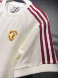 2024-25 Man Utd Beige Training shirts  (High Quality)