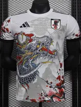 2024-25 Japan White Special Edition Player Version Soccer Jersey (龙樱花)