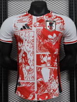 2024-25 Japan Red White Special Edition Player Version Soccer Jersey