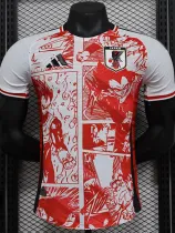 2024-25 Japan Red White Special Edition Player Version Soccer Jersey