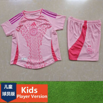 2024-25 Algeria Pink Special Edition Kids Player Version Soccer Jersey (球员童装)