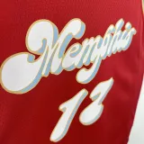 2024-25 Grizzlies KAWAMURA #17 Red City Edition Top Quality Hot Pressing NBA Jersey