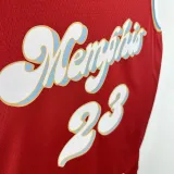2024-25 Grizzlies ROSE #23 Red City Edition Top Quality Hot Pressing NBA Jersey