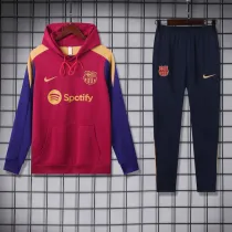 2024-25 BAR Jujube red Hoodie Tracksuit (卫衣套装)