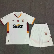 2024-25 Galatasaray Away Kids Soccer Jersey *右袖广告