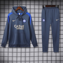 2024-25 INT Grey Hoodie Tracksuit (卫衣套装)