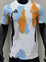 2024-25 RMA Blue White Special Edition Player Version Training Shirts