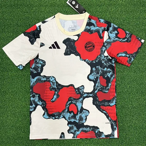 2024-25 Bayern Red White Black Training shirts