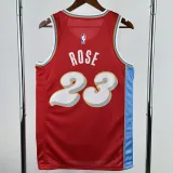 2024-25 Grizzlies ROSE #23 Red City Edition Top Quality Hot Pressing NBA Jersey