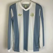 2024-25 Argentina 50th Anniversary Long Sleeve Soccer Jersey (长袖)