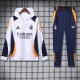 2024-25 RMA White Hoodie Tracksuit (卫衣套装)