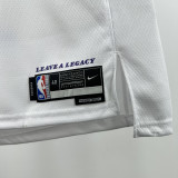 2022-23 Lakers KNECHT #4 White Top Quality Hot Pressing NBA Jersey(圆领)