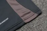 2024-25 RMA Dark gray Half Pull Tracksuit (半拉链)