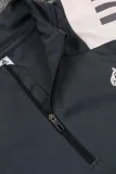 2024-25 RMA Dark gray Half Pull Tracksuit (半拉链)